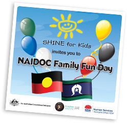 NAIDOC Family Fun Day poster