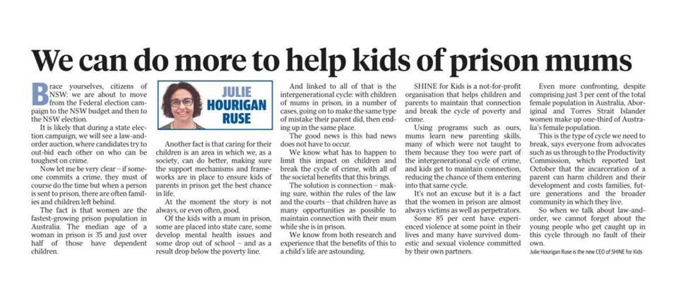 “We cannot forget the young people”: CEO says in The Daily Telegraph