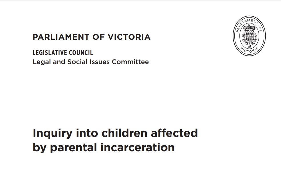 Victoria takes next step to better support children of imprisoned parents