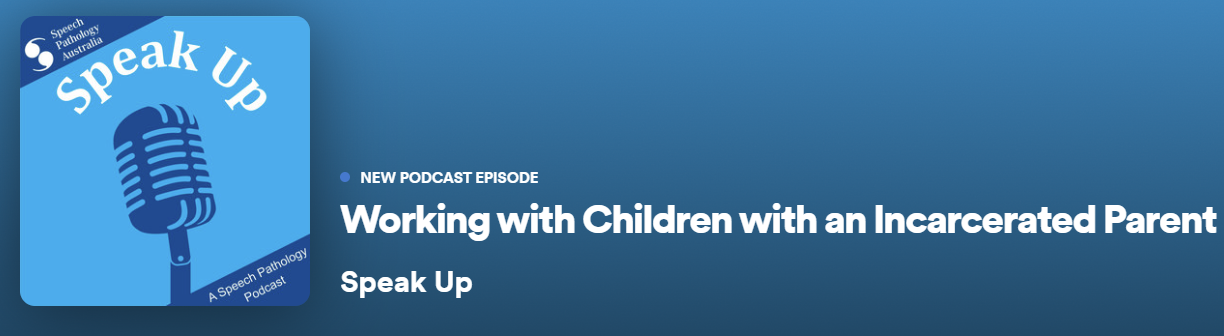 Speech Pathology Australia podcast with SHINE for Kids
