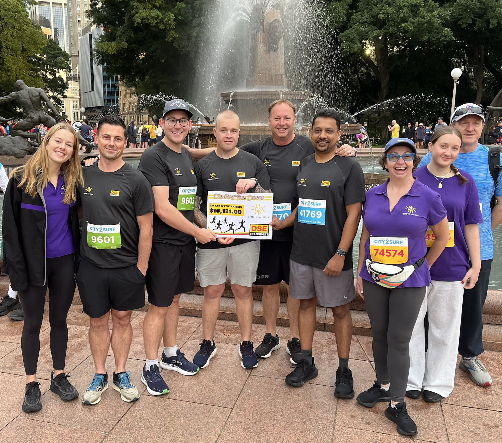 “I’ve never run before”: The Western Sydney team hitting heartbreak hill to raise over $12,000 for kids affected by the criminal justice system
